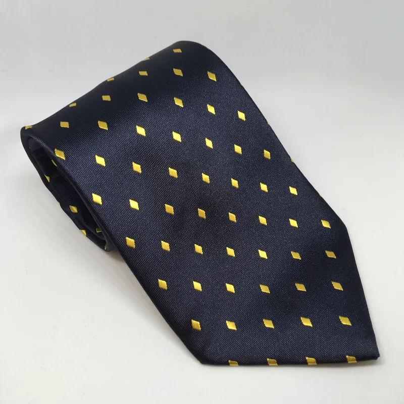 Equetech Showing Tie Diamond Adult Navy/Gold